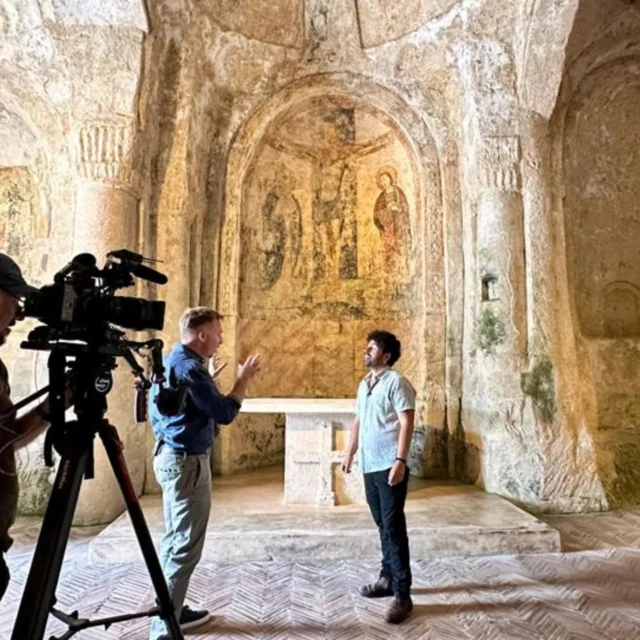 Bringing Matera's rich heritage to CBS Sunday Morning Show